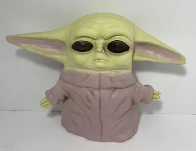 Star Wars The Mandalorian Baby Yoda Rubber Hand Puppet 8” Green NWOT • $12.99