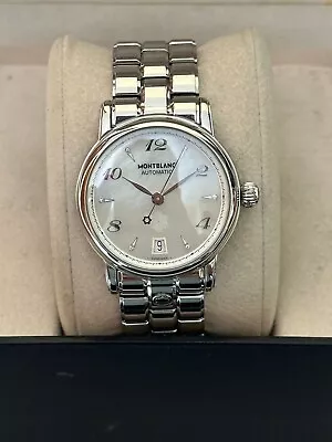 Watch Montblanc Meisterstuck Ref. 7227 For Womens Stainless Steel • $1400