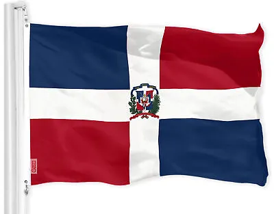 Dominican Republic Flag 3x5FT Printed 150D Polyester By G128 • $12.99