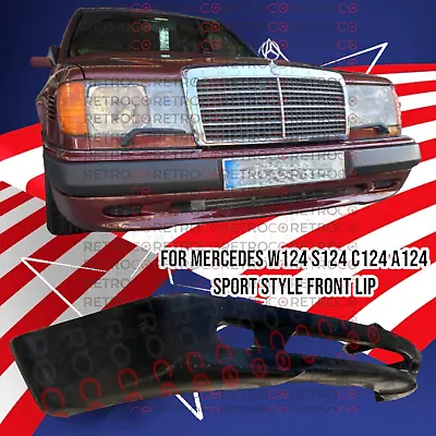 85-93 W124 C124 A124 S124 For Mercedes Front Frp Lip Splitter For Wald Type • $100