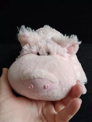 $12.99 • Buy Pillow Pets Pee Wees PIG Pink Plush 11  Stuffed Animal Toy Pig 2010 Retired CUTE