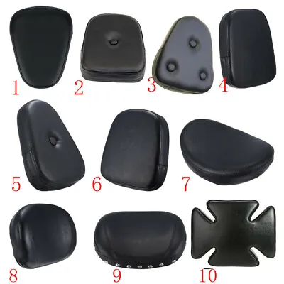 Motorcycle Passenger Sissy Bar Backrest Cushion Pad For Harley Chopper Universal • $8.56