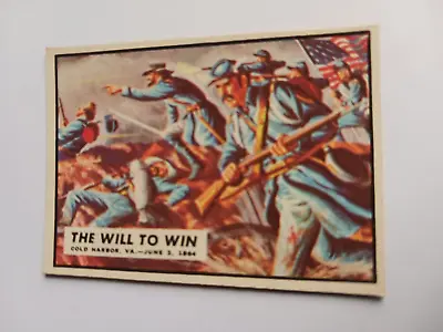 A&BC American Civil War Bubble Gum Trading Cards No 68 1966 • £2