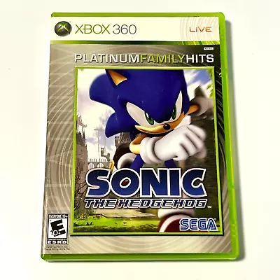 Sonic The Hedgehog (Microsoft Xbox 360 2006) COMPLETE • $21.95