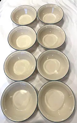 8 Corelle Coastal Breeze Cereal Soup Bowls  - Free Ship • $75