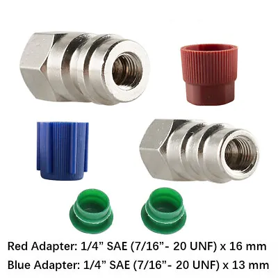 A/C Charging Port Adapter Retrofit R12 To R134a Conversion Fitting Kits Set • $7.67