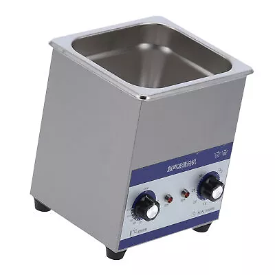 2L Ultrasonic Cleaner Mini Dental Jewelry Cleaning Washing Machine EU Plug 220V❤ • $237.47