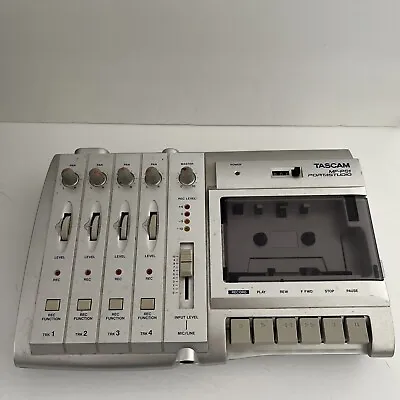 Tascam MF-P01 Analog 4 Track Cassette Recorder UNTESTED FOR PARTS OR REPAIR • $99.50