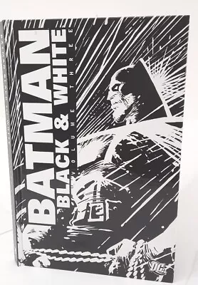 DC Comics Batman Black & White Volume 3 Hardcover HC Dark Knight • $19.95