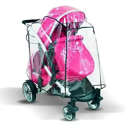 Raincover For The OBaby Zynergi Zoom Tandem Made In The UK Supersoft PVC • £30.99