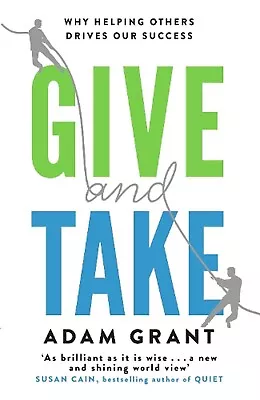 Give And Take: By Adam Grant (English) Paperback Free Ship • $19.80