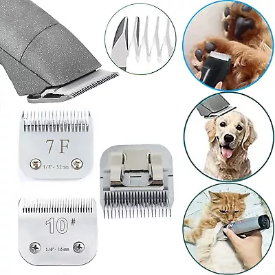 Pet Detachable Grooming Clipper Blade For Andis Oster A5 Wahl KM10Series Clipper • $20.99