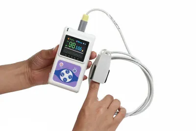 CONTEC CMS60D Handheld Pulse Oximeter SPO2 Monitor With PC Software SPO2 PR • £94.80