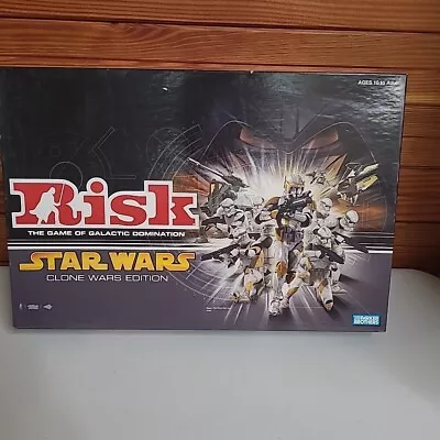 Risk Star Wars The Clone Wars Edition Hasbro Gaming Complete • $29