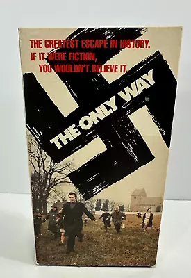 The Only Way - (1970 VHS) - VERY GOOD - Vintage 1979 Printing - Holocaust - War • $49.99