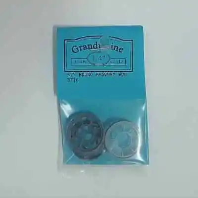 Grandt Line O Scale Detailing Parts: 42  Round Masonry Window • $3.30