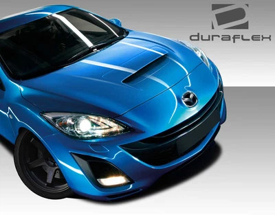 $317 • Buy FOR 10-13 Mazda 3 M-Speed Hood 3pc 108682