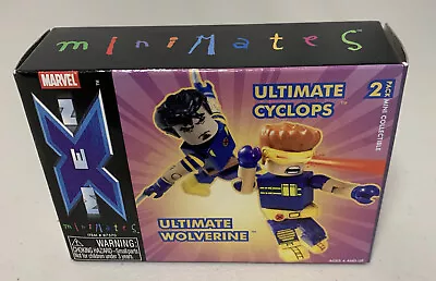 Marvel Universe Minimates Ultimate Wolverine And Ultimate Cyclops • $14.85