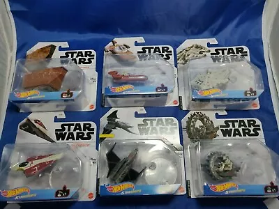 Hot Wheels Starships-Star Wars-Complete Set New With Wheel Bike Havoc Marauder • $41.99