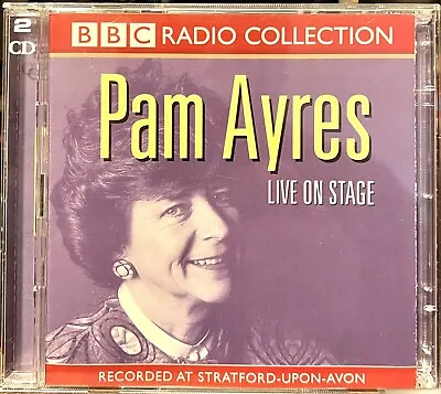 Live On Stage By Pam Ayres (Audio CD 1999) • £3.99