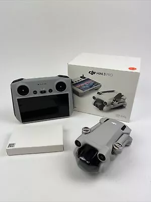$750 • Buy DJI Mini 3 Pro Camera Drone (with RC Remote) - Complete