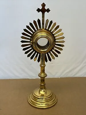 Military Base Traditional Monstrance -19 1/4  Make An Offer • $499.99