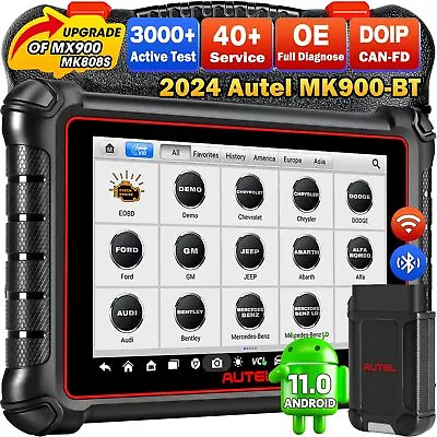 Autel MaxiCOM MK900BT PRO Full System Bidirectional OBD2 Scanner Tool AUTOVIN • $631