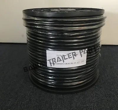 $170 • Buy 100M X 5 Core Wire Trailer Caravan Electric Coil Lights Cable Roll !
