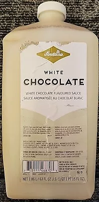 Fontana By Starbucks White Chocolate Mocha Sauce W/ Pump - NEW • $48.99