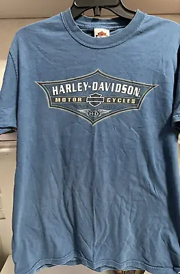 Harley Davidson Man O’ War Lexington Kentuck Shirt Size Medium Blue • $14.99