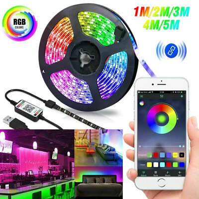 $9.99 • Buy 5m LED Strip Lights 12V Waterproof 5050 SMD Multicolor 300 LEDs 60led/m Daylight