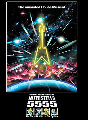 Daft Punk - Interstella 5555 - DVD Cdric Hervet • $41.37