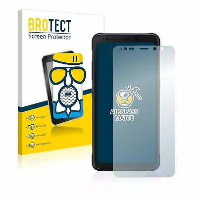 Samsung Galaxy S8 Active BROTECT® AirGlass® MATTE Premium Glass Screen Protector • $34.19