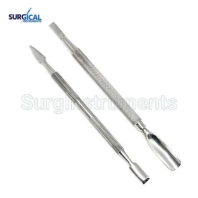 Nail Cleaner Cuticle Pusher Manicure Pedicure Tool Stainless Steel German Grade • $7.99