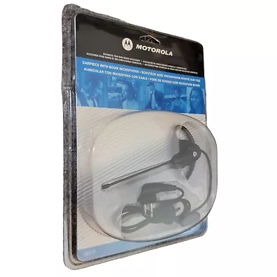 56518 Motorola Earpiece With Boom Microphone For Talkabout 2-Way Radios • $24.94