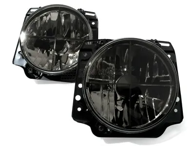 VW Rabbit Golf MK1 1 Beetle Clear Black Euro E-Code Headlight Headlamp Crosshair • $79.90