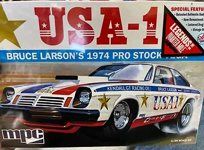 MPC 828 Bruce Larson USA-1 Vega Pro Stock 1974 Drag Car Kit 1/25 McM FS • $29.88