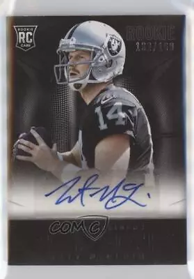 2013 Panini Black Rookies Signatures /199 Matt McGloin #198 Rookie Auto RC • $14.05