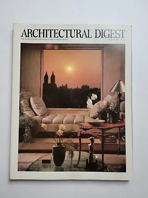 Architectural Digest Marietta Tree March 1984 Vintage Magazine  • $16.29