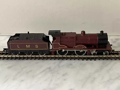 Rare Graham Farish N Gauge 4-4-0 Class 4p Lms Loco & Tender Runs Well • £33