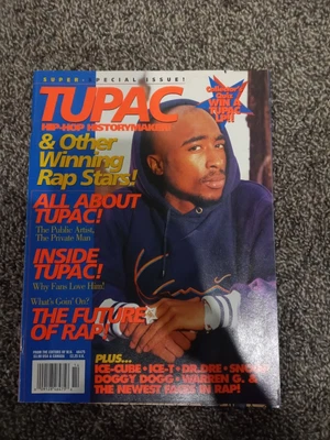$58.88 • Buy RARE Word Up Presents Tupac Shakur Hip Hop History Maker 1996 Magazine