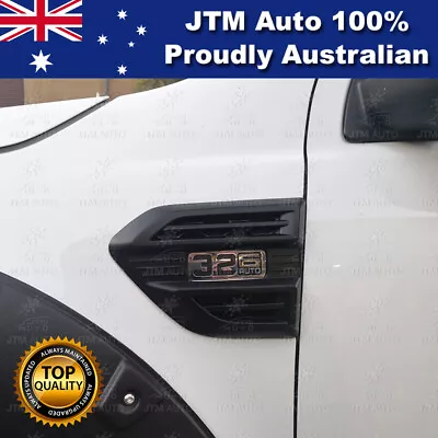 $38 • Buy MATT Black Indicator Side Wind Cover Vent To Suit Ford Ranger PX2 PX3 2015-2019