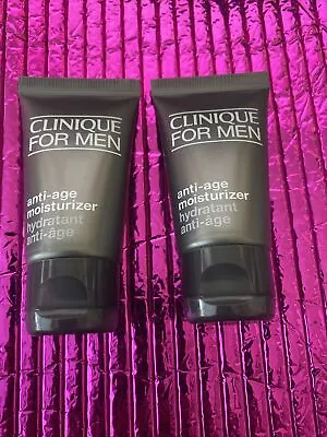 Clinique For Men Anti-Age Moisturizer 1.0oz. X 2 Tube  As Pict￼ured • $19.99