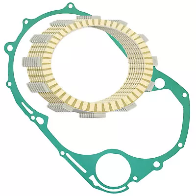 Clutch Friction Plates W/Gasket For Yamaha XVS1100A V-Star 1100 Classic 2000-09 • $33.99