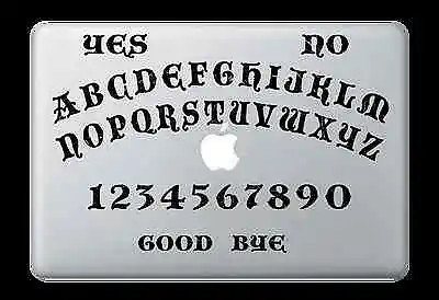 $9.32 • Buy Ouija Board Spirit Graphic Sticker Apple Mac Book Air/Pro Dell Laptop Decal Car