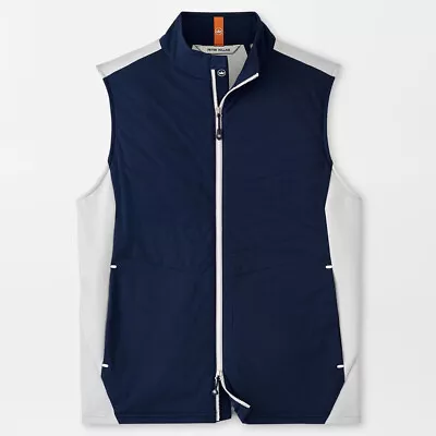 $200 NWT PETER MILLAR Men's Golf Crown Sport Fuse Elite Hybrid Vest Jacket Large • $119.99