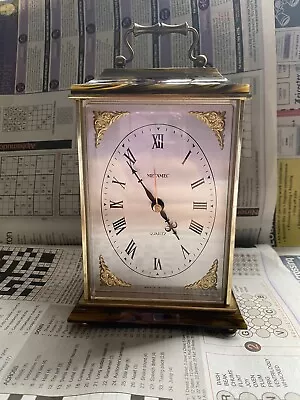 Vintage Metamec Quartz Carriage Clock • £20