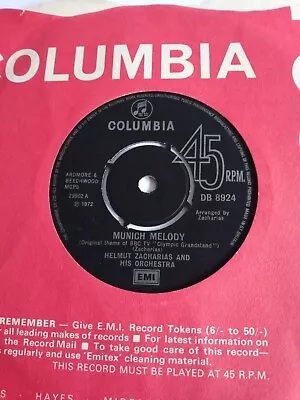 £4 • Buy Helmut Zacharias - Munich Melody (Columbia DB 8924)