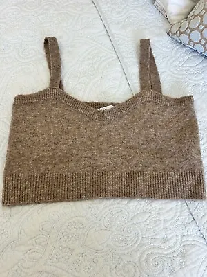 Zara Crop Sweater Vest - Lrg EUC • $15