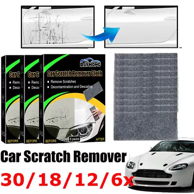 30~24X Nano Sparkle Cloth For Car Scratches Nano Magic Cloth Scratch Remover US • $6.45